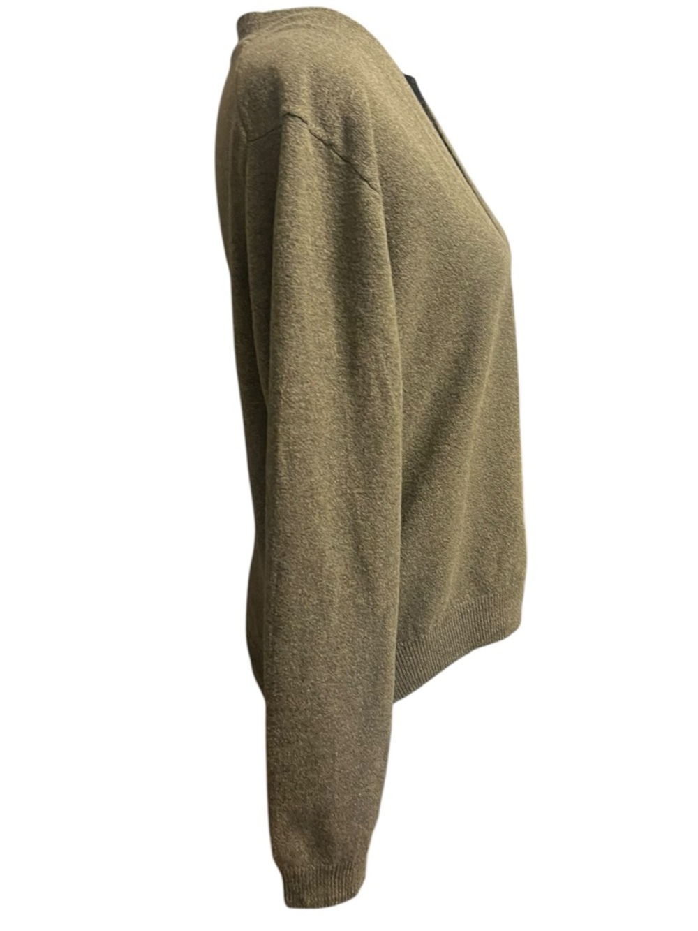 A New Day Olive Green Cardigan Sweater S - Picture 2 of 6